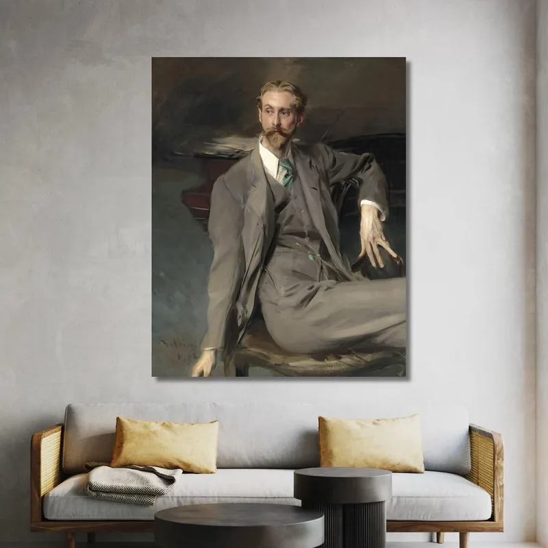 Ritratto Dell'Artista Lawrence Alexander Peter' Harrison Giovanni Boldini
