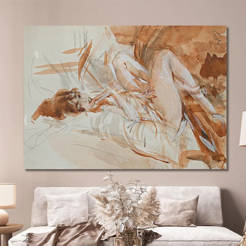 Dama Reclinada Giovanni Boldini