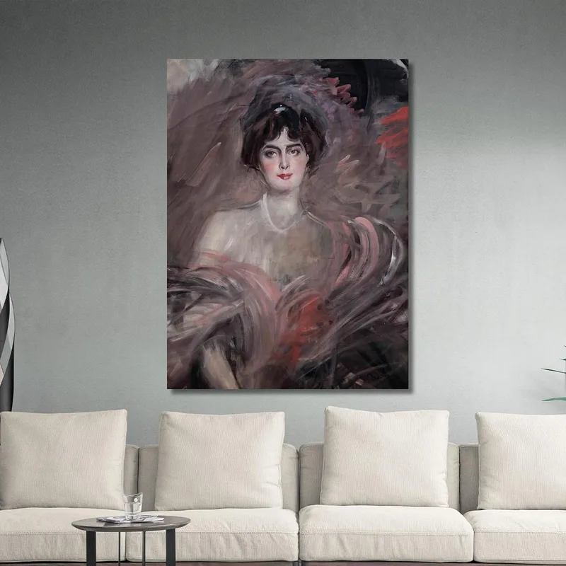 Portrait De Mademoiselle Emilienne Le Roy Giovanni Boldini