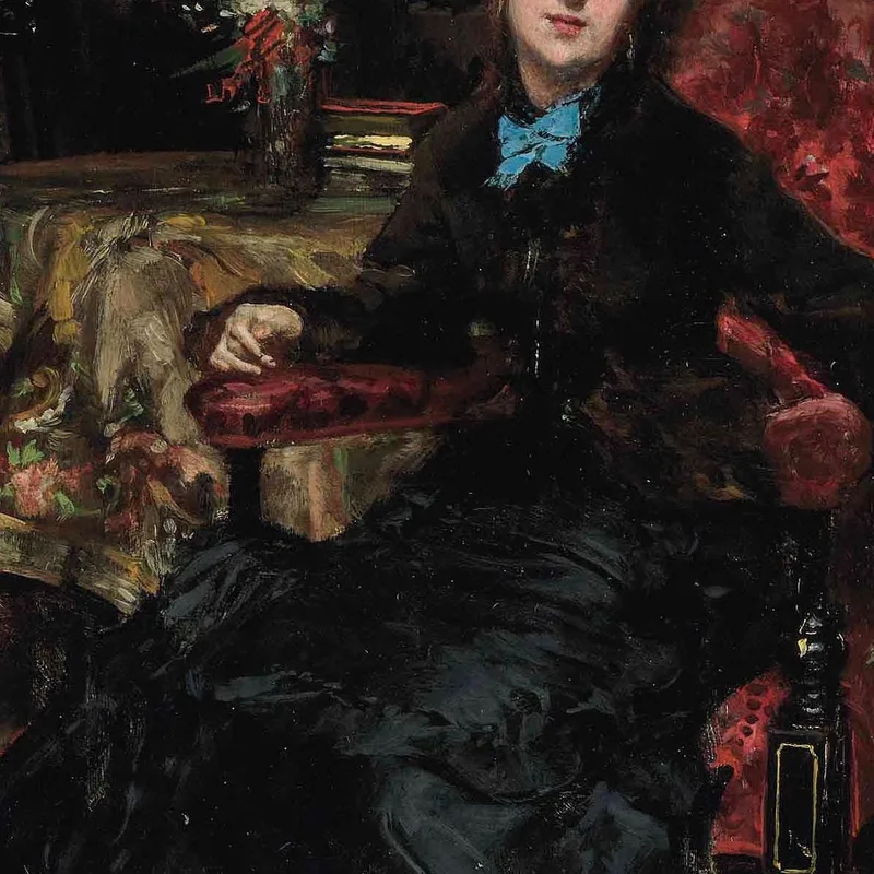 Señora Sentada Con Gato Giovanni Boldini