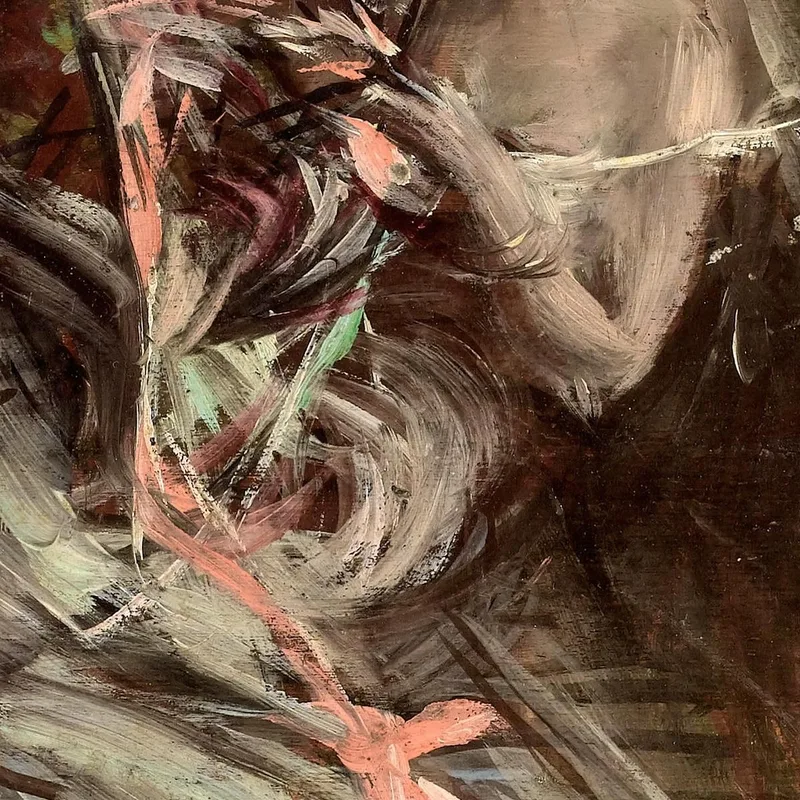 The Ball Gown Interior With Young Girl Sewing Giovanni Boldini