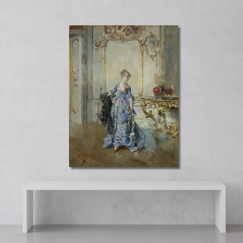 Le Dernier Regard Dans Le Miroir Giovanni Boldini