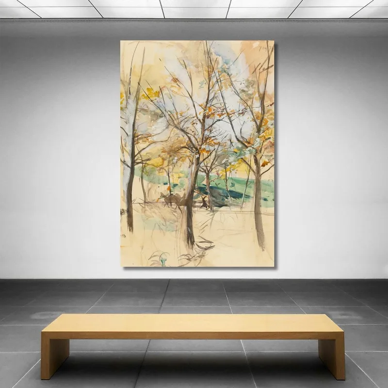 Alberi Nel Bois De Boulogne Giovanni Boldini