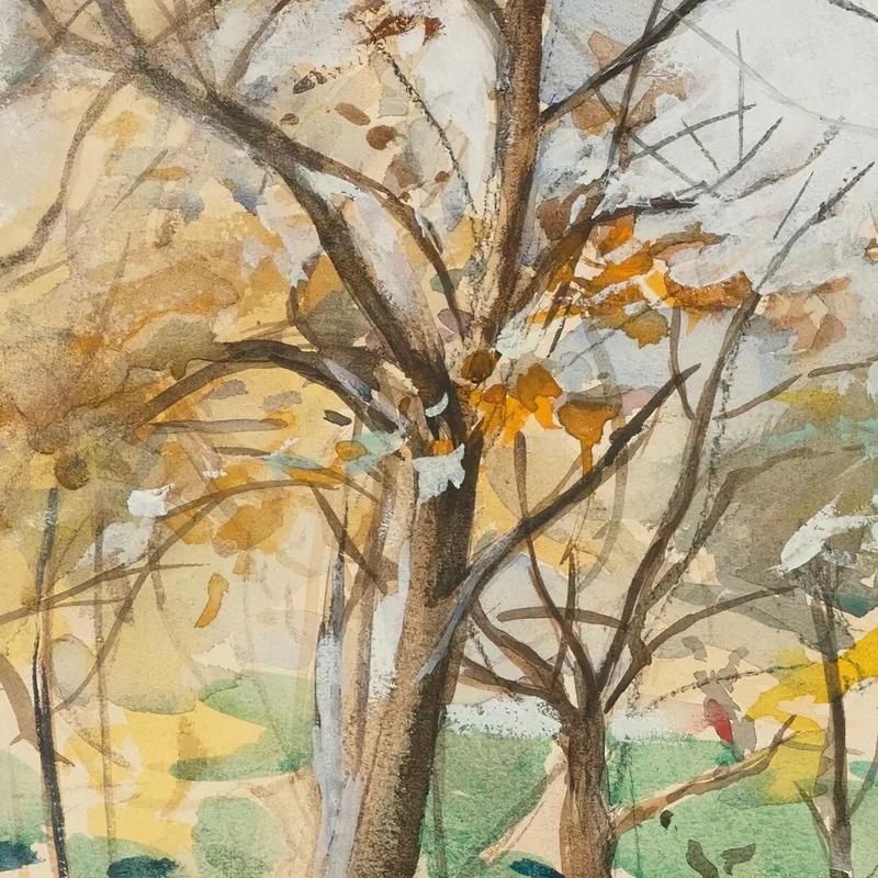 Alberi Nel Bois De Boulogne Giovanni Boldini