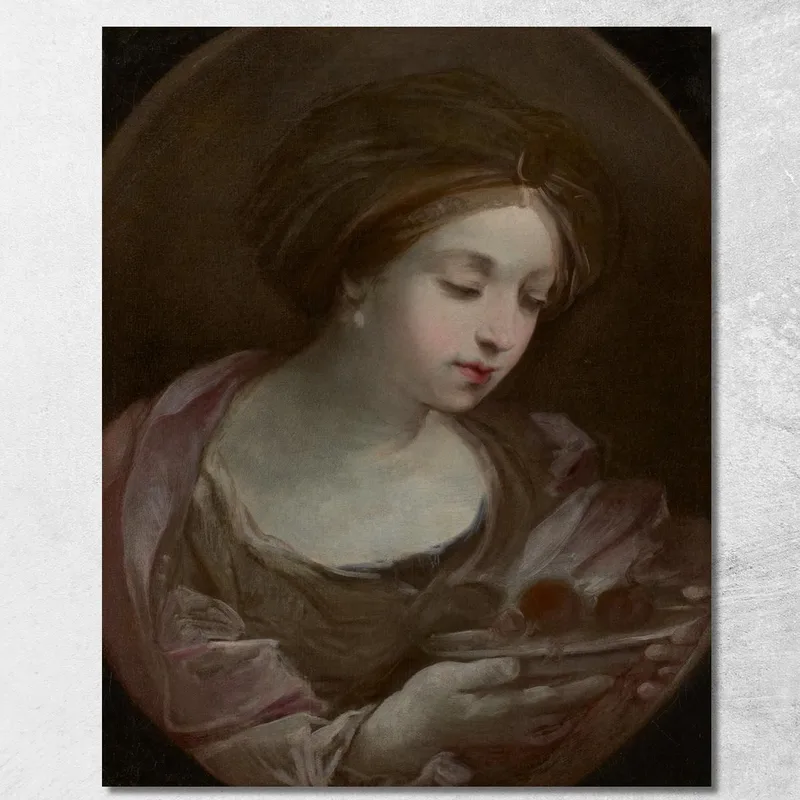 Busto Di Donna Con Turbante Guido Reni quadro stampa su tela