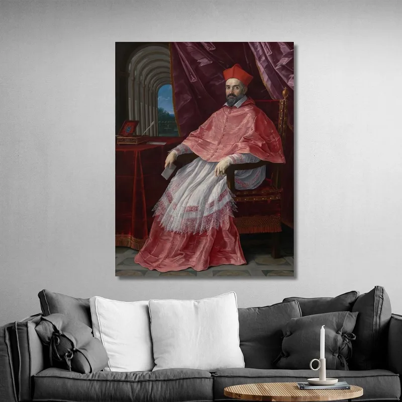 Cardinal Roberto Ubaldini 1581-1635 Papal Legate To Bologna Guido Reni