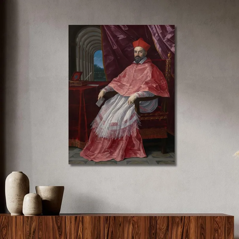 Cardinal Roberto Ubaldini 1581-1635 Papal Legate To Bologna Guido Reni
