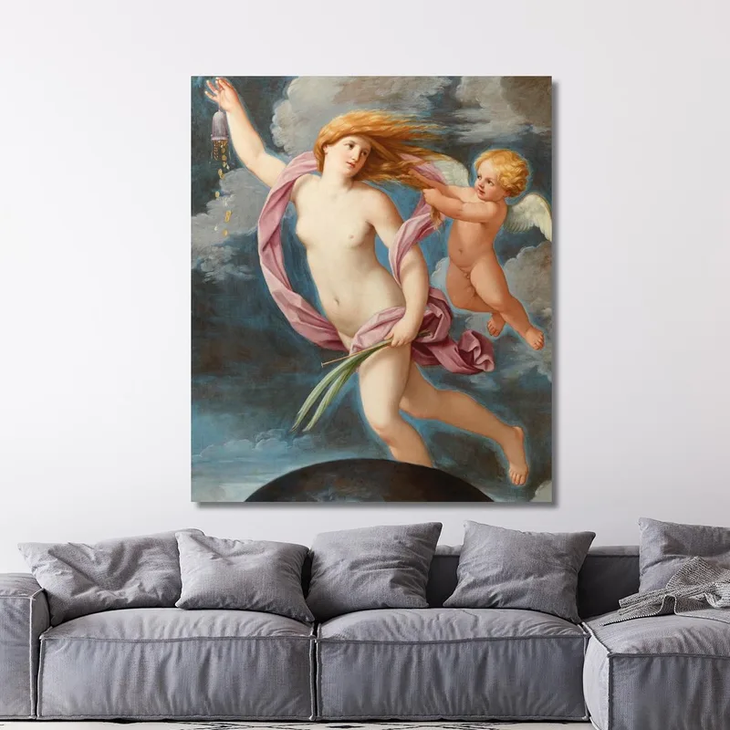 Fortuna Con Una Borsa Guido Reni