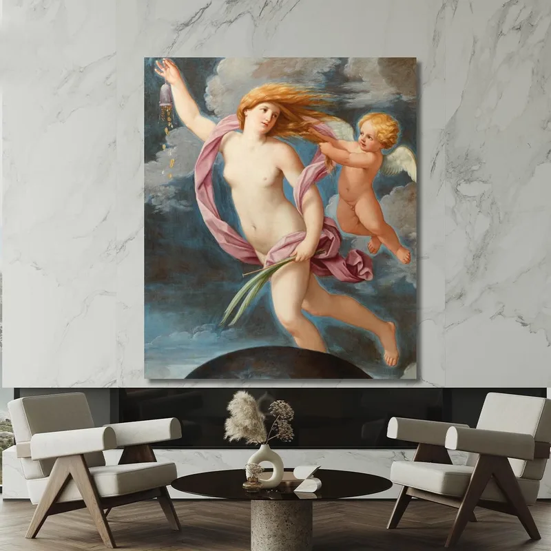 Fortuna Con Una Borsa Guido Reni