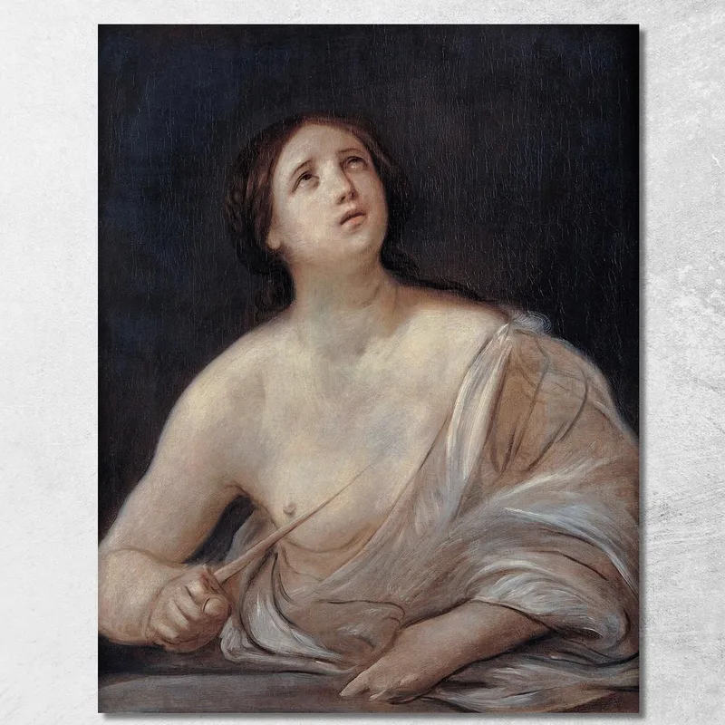 Lucrezia Guido Reni quadro stampa su tela