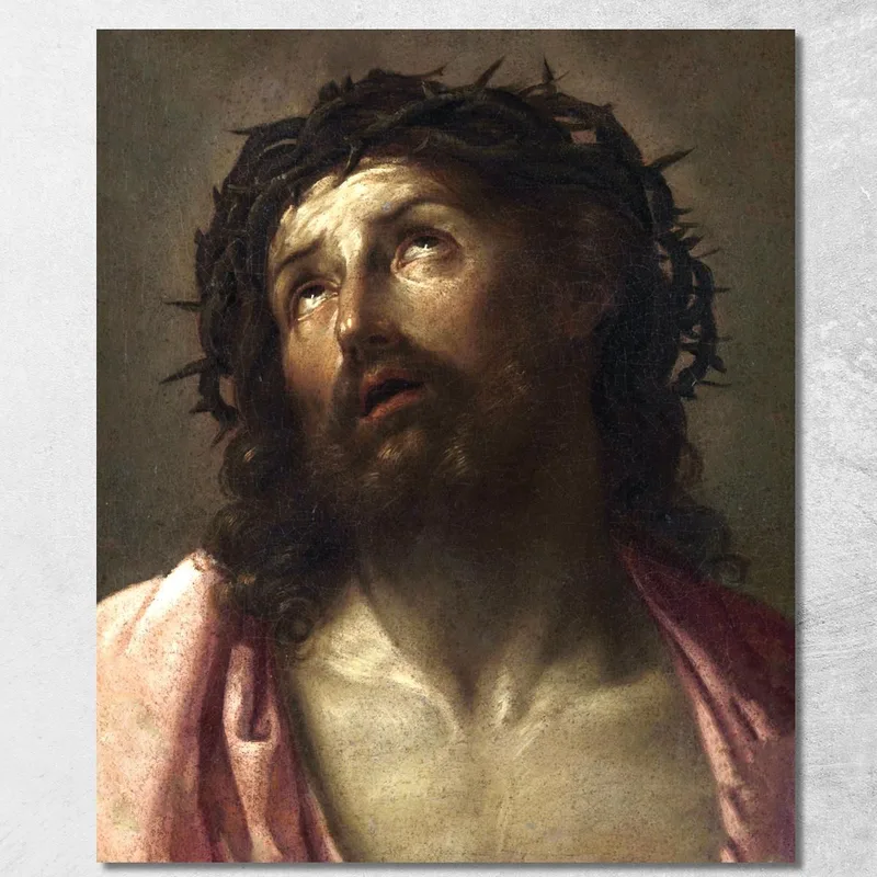 Uomo Dei Dolori Guido Reni quadro stampa su tela