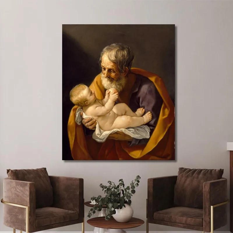 San Giuseppe E Il Bambino Gesù Guido Reni