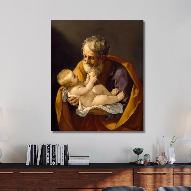 San Giuseppe E Il Bambino Gesù Guido Reni