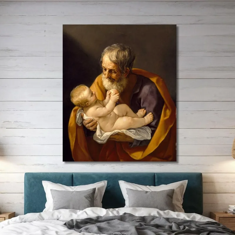 San Giuseppe E Il Bambino Gesù Guido Reni