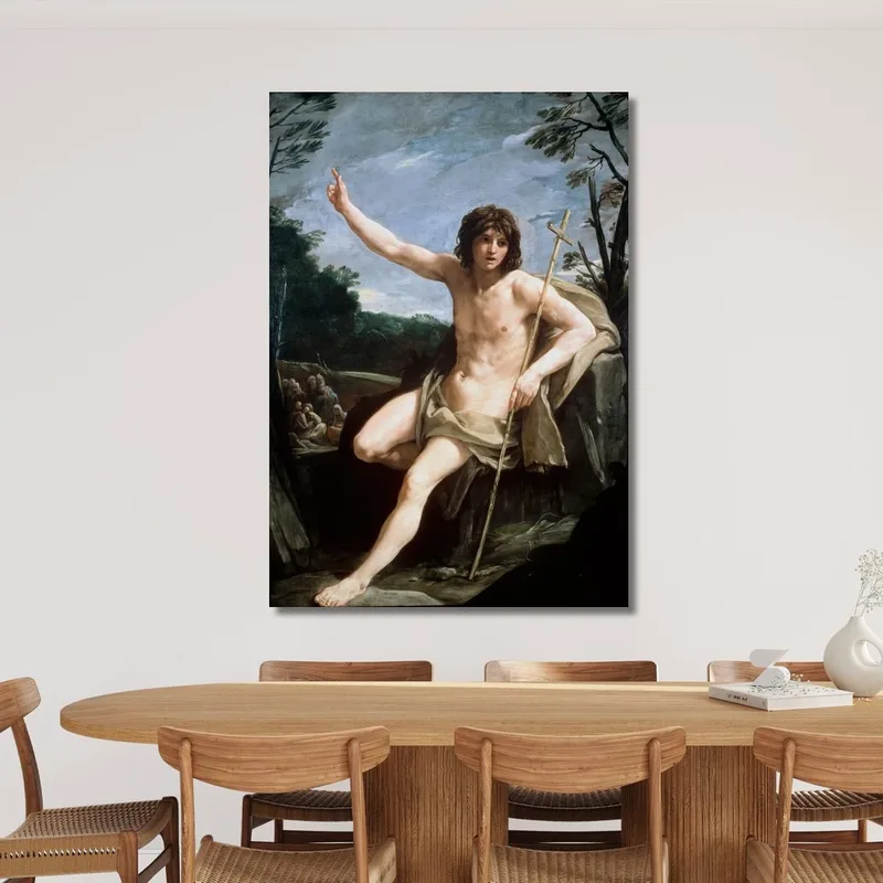 San Giovanni Battista Nel Deserto Guido Reni