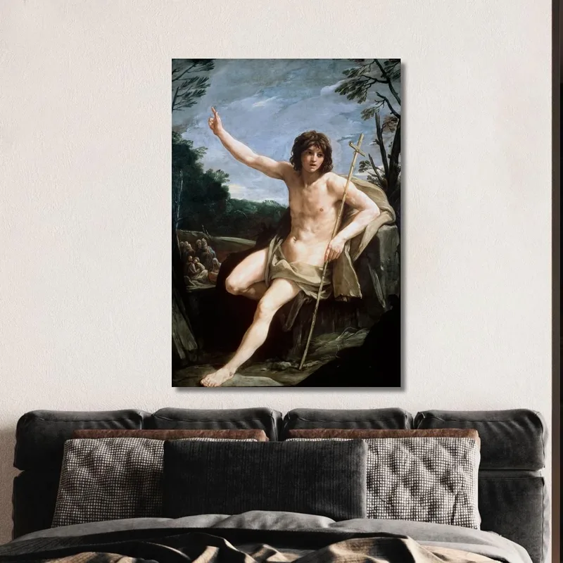 San Giovanni Battista Nel Deserto Guido Reni