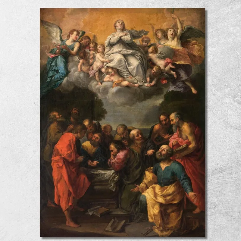 L'Assunzione Di Maria Guido Reni quadro stampa su tela