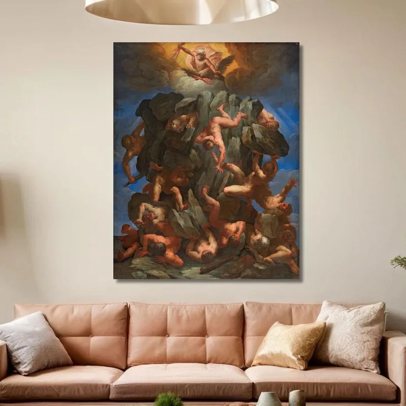 La Caduta Dei Giganti Guido Reni