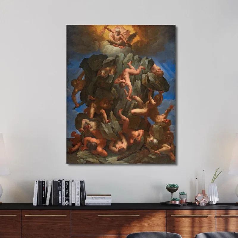 La Caduta Dei Giganti Guido Reni