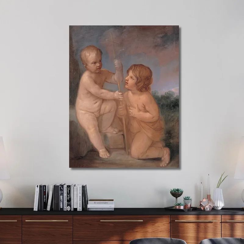 Il Bambino Gesù E San Giovanni Guido Reni