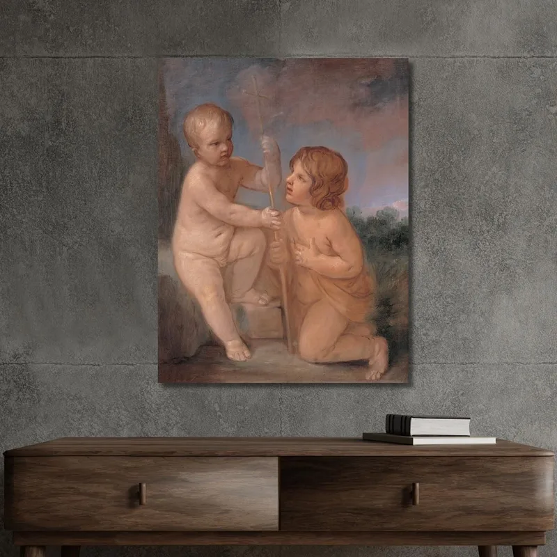 Il Bambino Gesù E San Giovanni Guido Reni