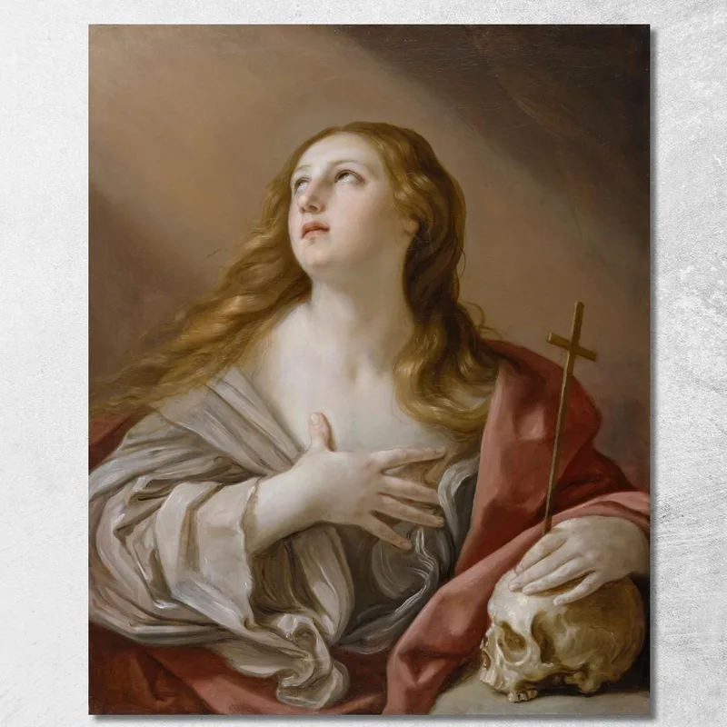La Maddalena Penitente Guido Reni quadro stampa su tela