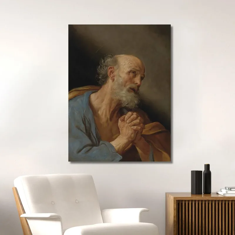 The Penitent Saint Peter Guido Reni