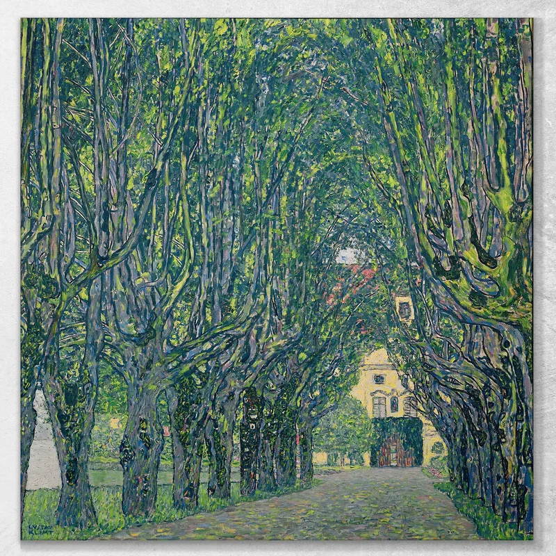 Vicolo Nel Parco Di Schloss Kammer Gustav Klimt