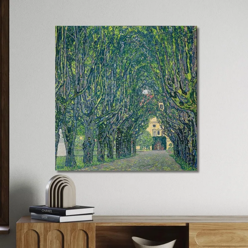 Vicolo Nel Parco Di Schloss Kammer Gustav Klimt
