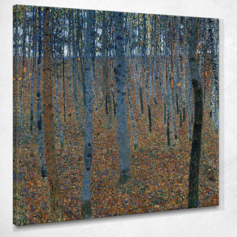 Bosco Di Faggi Gustav Klimt quadro stampa su tela