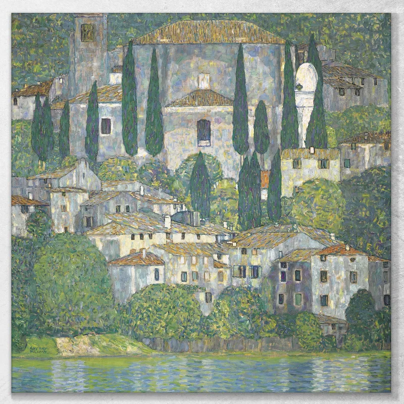 La Chiesa Di Cassone Gustav Klimt