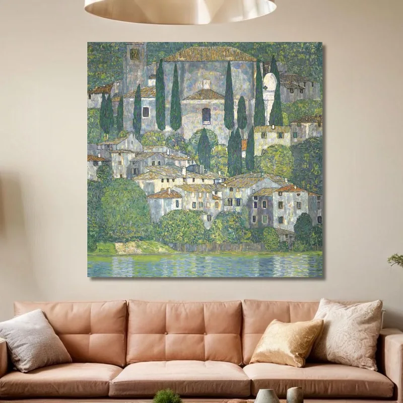 La Chiesa Di Cassone Gustav Klimt