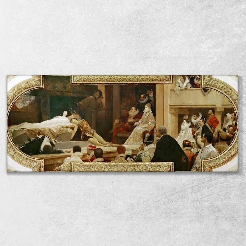 La Morte Di Romeo E Giulietta Gustav Klimt