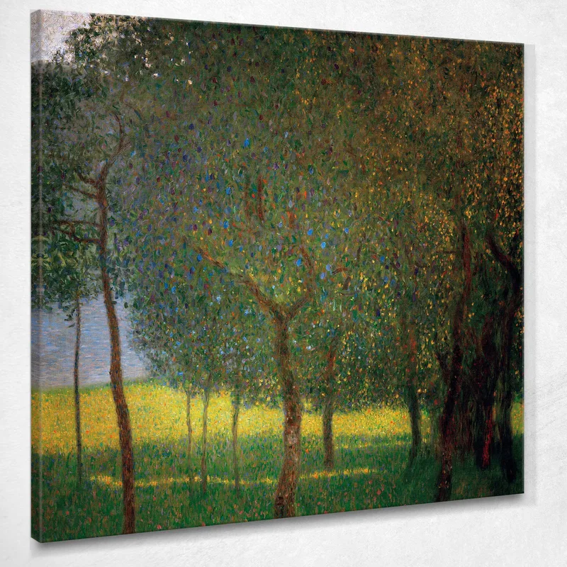 Alberi Da Frutta Gustav Klimt quadro stampa su tela
