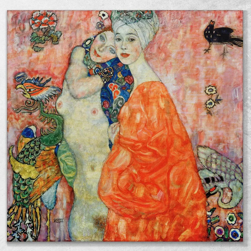 Amiche Fidanzate Gustav Klimt