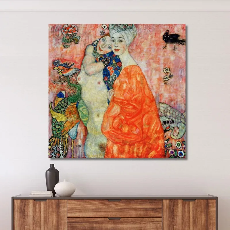 Amiche Fidanzate Gustav Klimt
