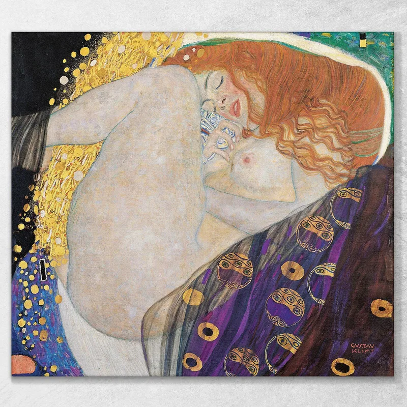 Titre Danaé Gustav Klimt