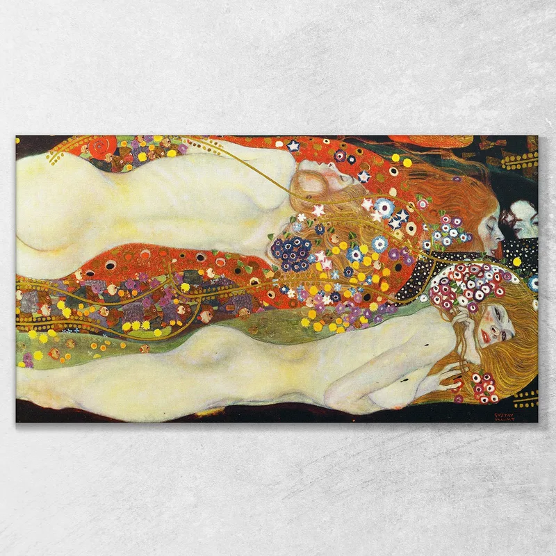 Wasserschlangen Ii Gustav Klimt
