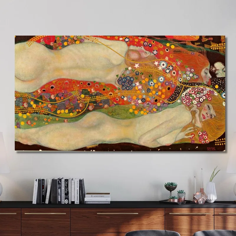 Wasserschlangen Ii Gustav Klimt