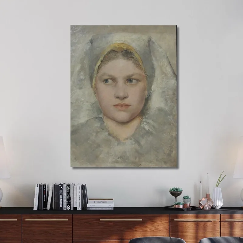 Studio Principale Di Una Ragazza Von Hana Gustav Klimt