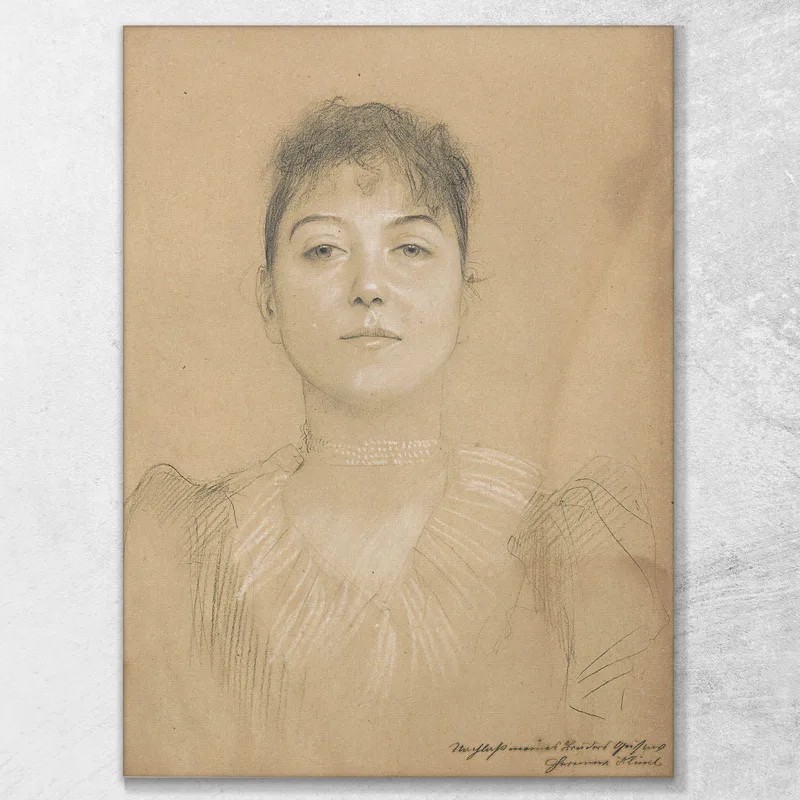 Portrait Einer Frau Gustav Klimt