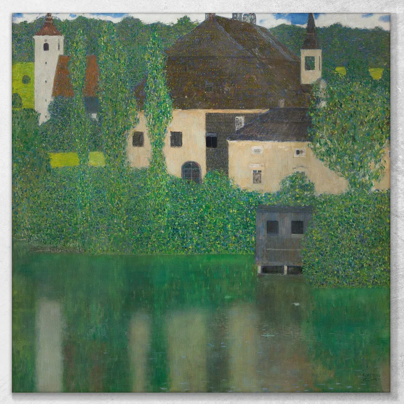 Wasserschloss Kammer Am Attersee I Gustav Klimt