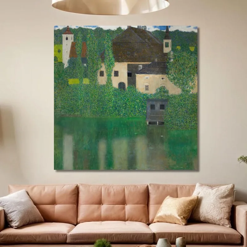 Wasserschloss Kammer Am Attersee I Gustav Klimt