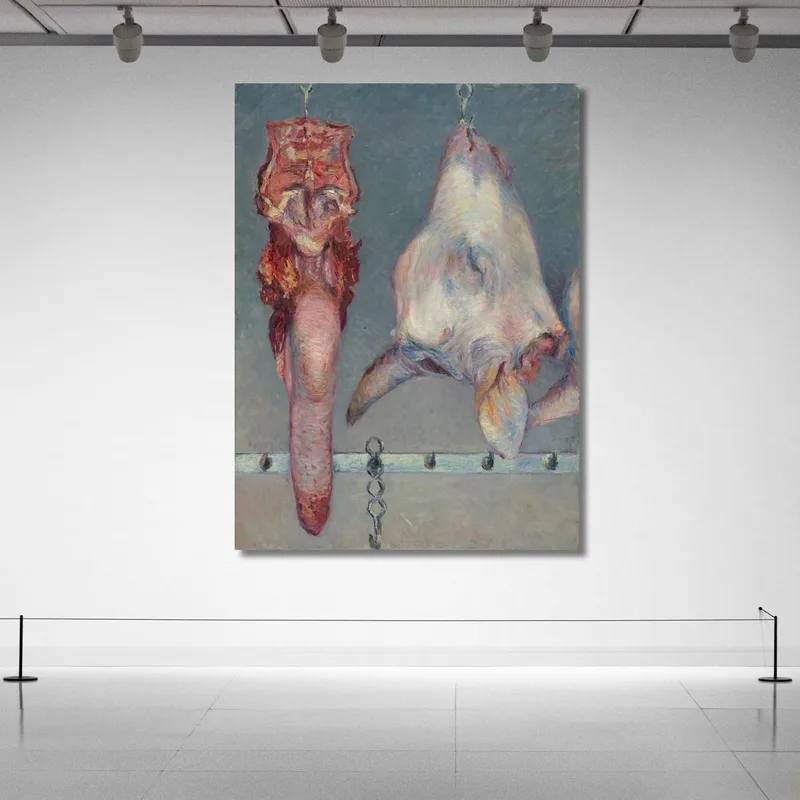 Tête De Veau Et Langue De Bœuf Gustave Caillebotte