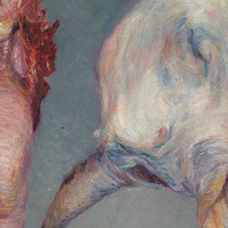 Tête De Veau Et Langue De Bœuf Gustave Caillebotte