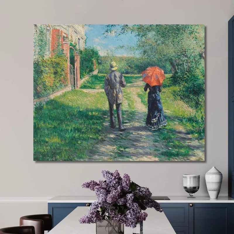 Camino Arriba Gustave Caillebotte