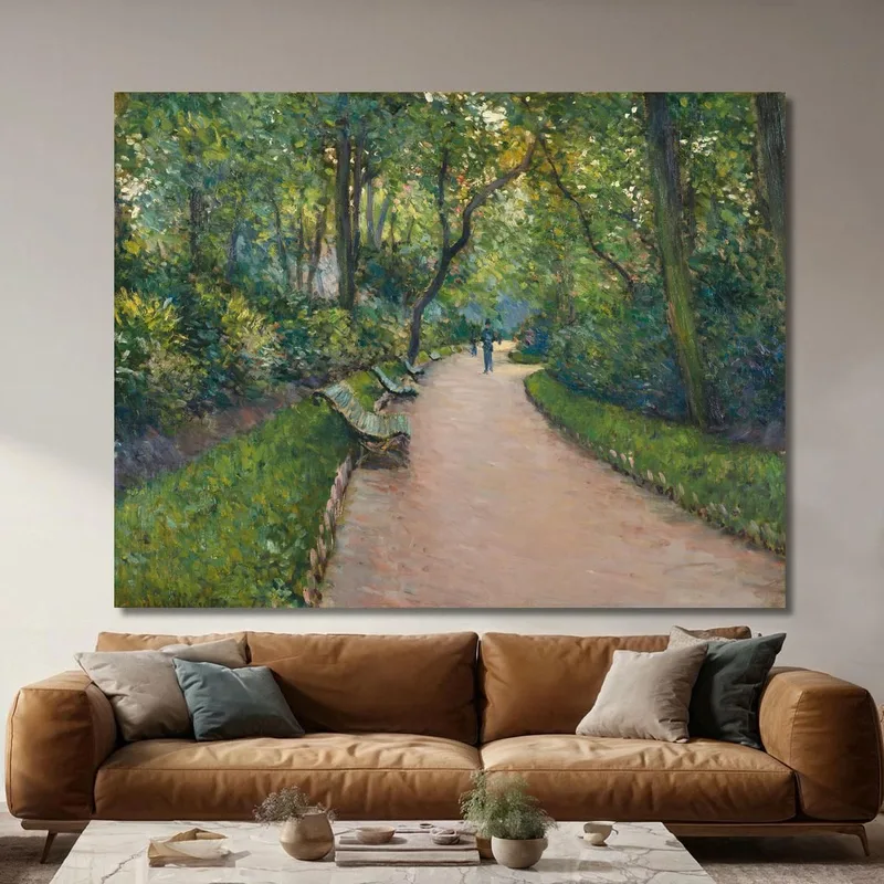 Parque Monceau Gustave Caillebotte