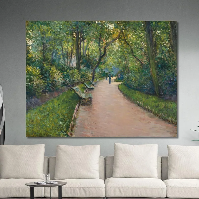 Parque Monceau Gustave Caillebotte
