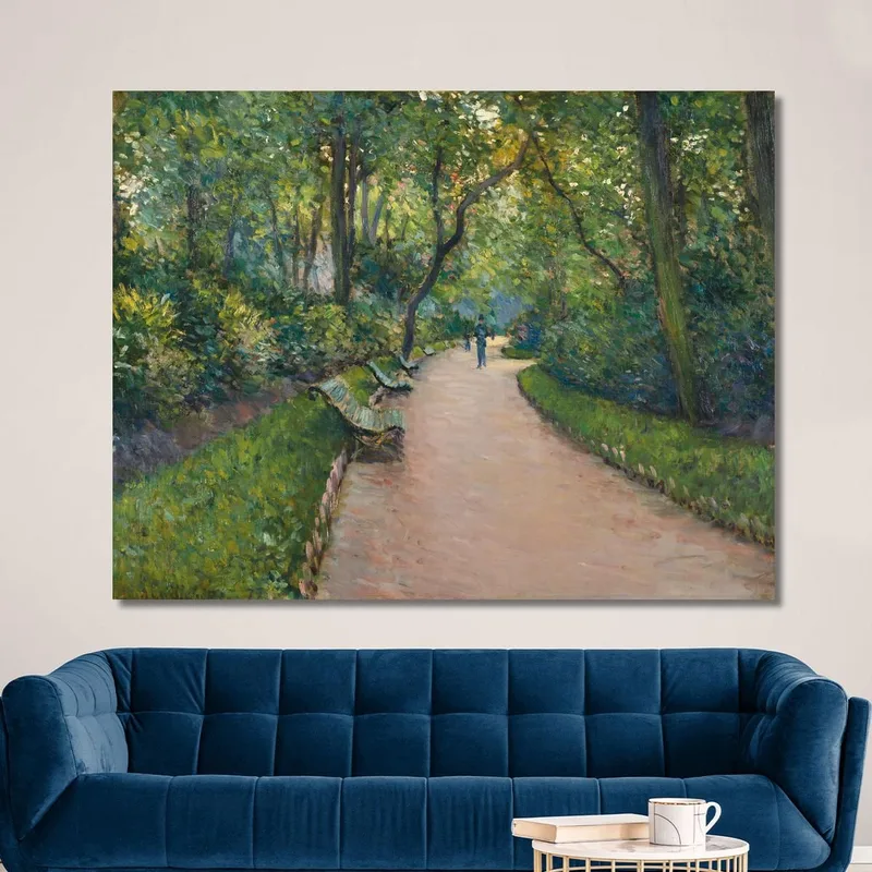 Parque Monceau Gustave Caillebotte