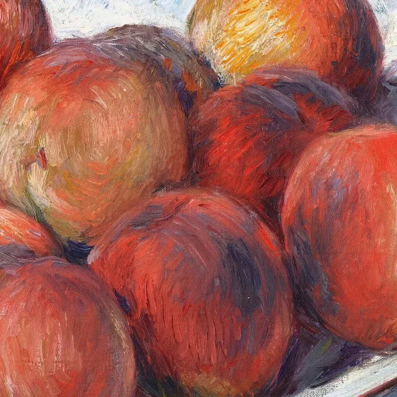 The Peach Plate Gustave Caillebotte